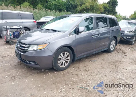 2015 Honda Odyssey Ex-L from USA, damaged, VIN 5FNRL5H60FB057913